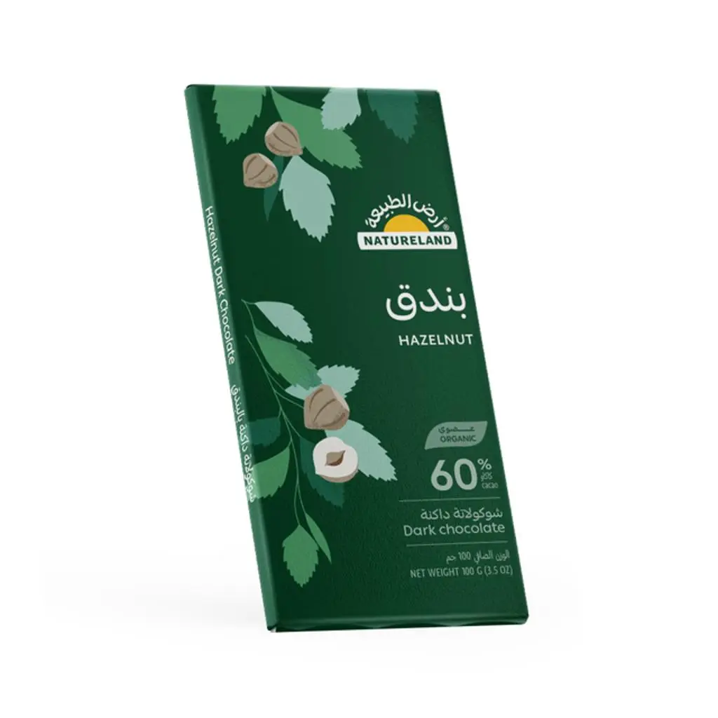 شوكولاتة داكنة بالبندق